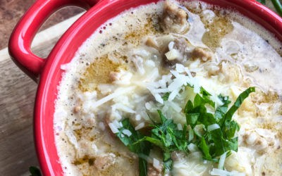 Creamy Turkey Mushroom Soup